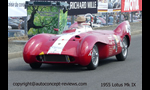 Lotus Mk VIII, Mk IX and Mk X aerodynamic sports racing car 1955